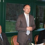 Das Tagungspräsidium bildeten neben dem Tagungsleiter Ines Springer, Mitglied des Sächsischen Landtages und Lothar Bieling, Vorsitzender des Stadtverbandes.